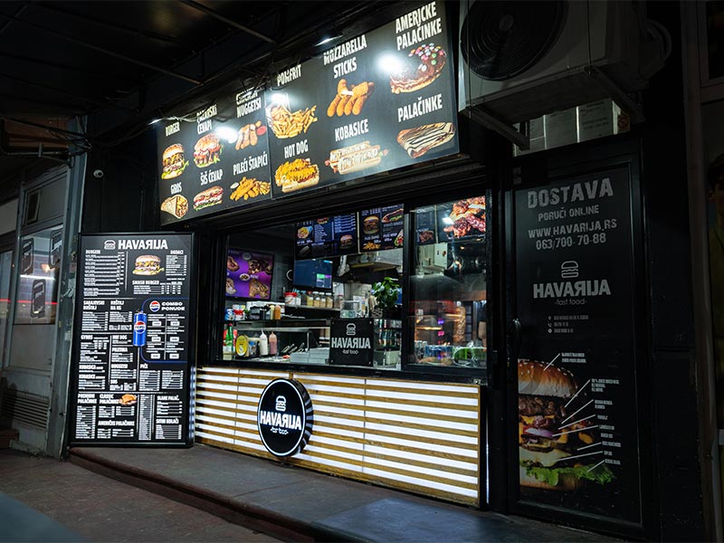 Fast food Havarija | HAVARIJA VIDIKOVAC