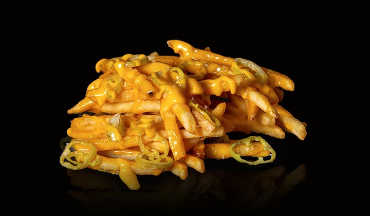 Fast food Havarija | Cheddar jalapeño fries
