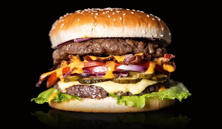 Fast food Havarija | Double Premium burger